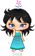 A doll for a palette contest